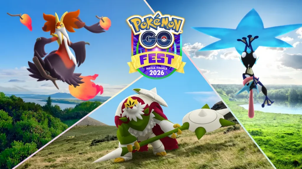 The Complete History of Pokémon Games: Every Generation Explained (1996–present) Pokemon GO GO Fest 2026 Mega Finale Key Art converted